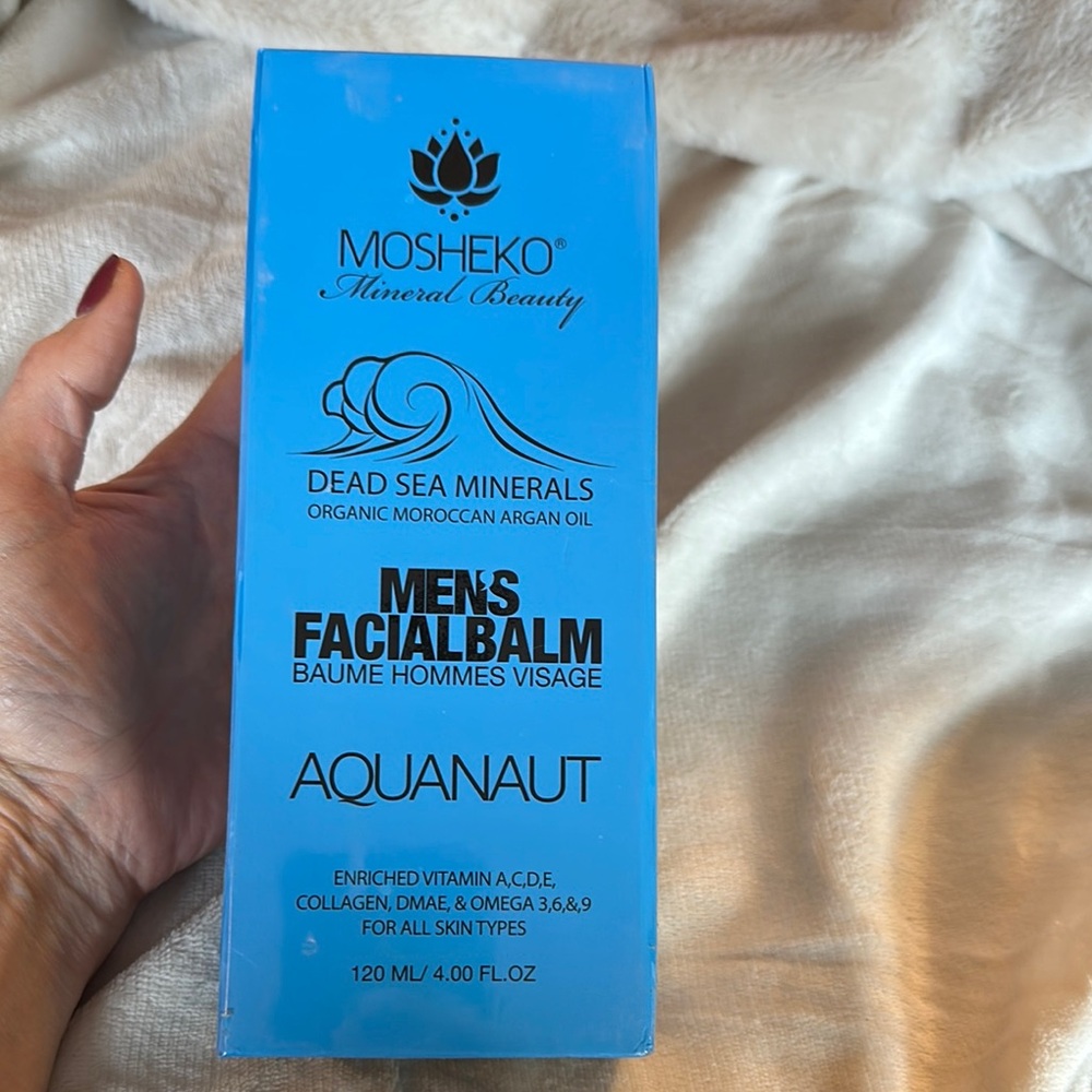 Men's Facial Balm - Blue